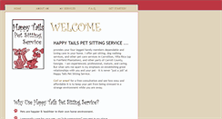 Desktop Screenshot of happytailspetsittingservices.com